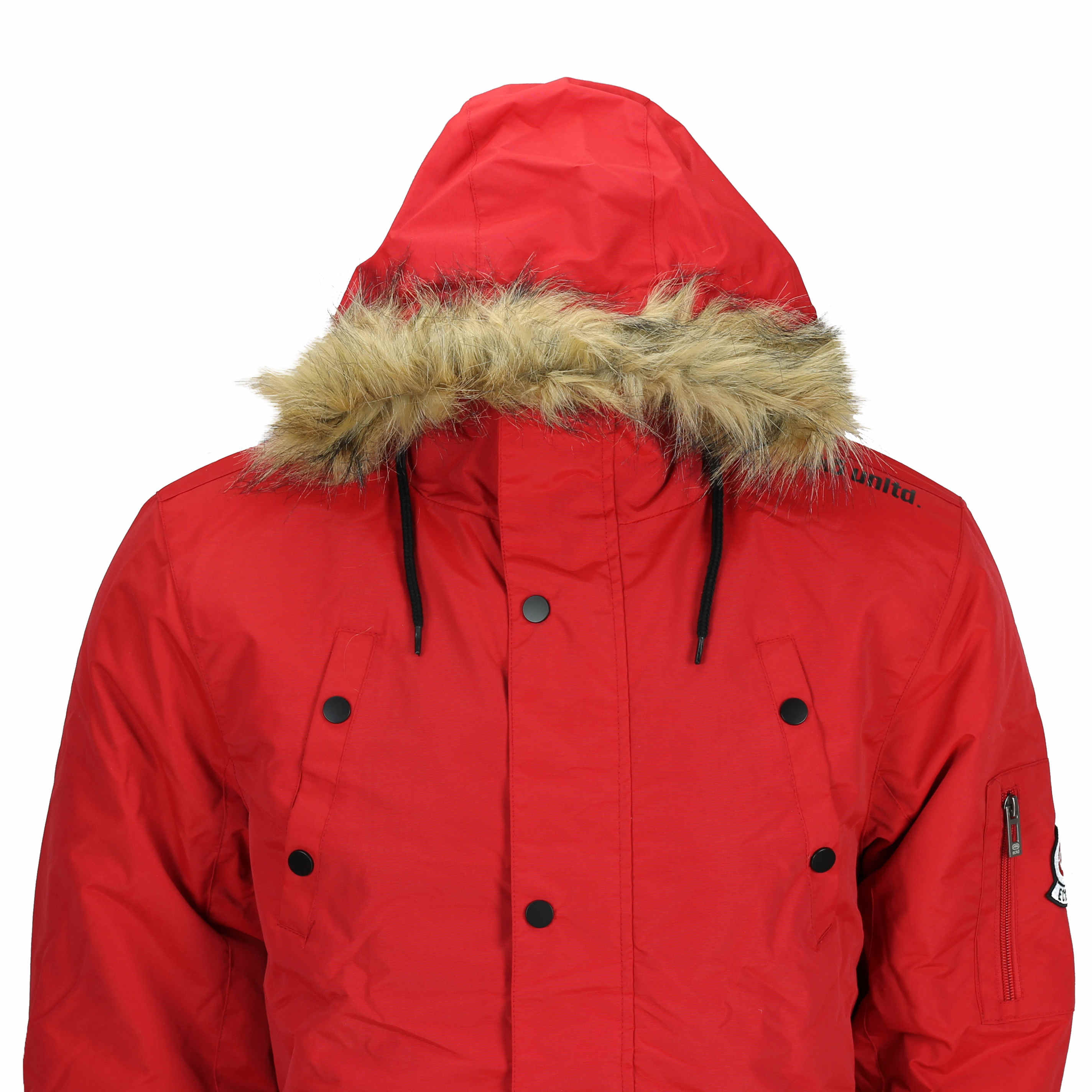 ecko red down parka